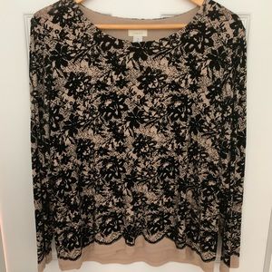 Black velvet dress shirt